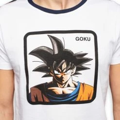 Capslab T-Shirt homme Dragon Ball Z Goku Blanc for T-shirts & Polos Couleur Blanc -Capslab Soldes Magasin 20622381 500 C