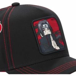 Capslab Casquette trucker Naruto Itachi Uchiwa for Accessoires textile Couleur Noir -Capslab Soldes Magasin 20622391 500 C