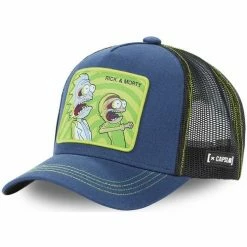 Capslab Casquette trucker Rick et Morty Psy for Accessoires textile Couleur Bleu