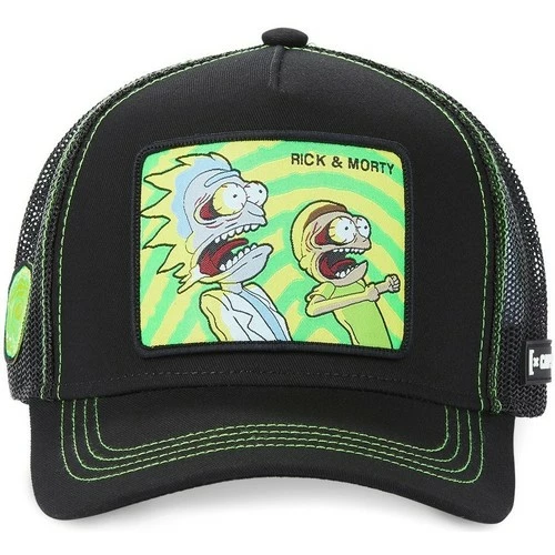 Capslab Casquette trucker Rick et Morty Psy for Accessoires textile Couleur Noir 2 Capslab Casquette trucker Rick et Morty Psy for Accessoires textile Couleur Noir – Image 2