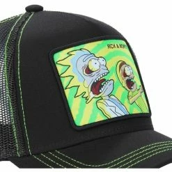 Capslab Casquette trucker Rick et Morty Psy for Accessoires textile Couleur Noir 5 Capslab Casquette trucker Rick et Morty Psy for Accessoires textile Couleur Noir -Capslab Soldes Magasin 20622398 500 C