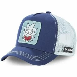 Capslab Casquette trucker Rick et Morty Rick Sanchez for Accessoires textile Couleur Bleu