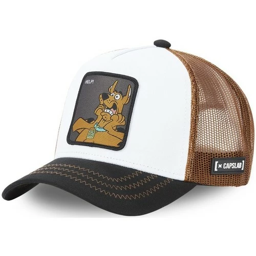 Capslab Casquette trucker Scooby-Doo Help for Accessoires textile Couleur Blanc 1 Capslab Casquette trucker Scooby-Doo Help for Accessoires textile Couleur Blanc
