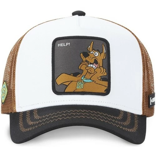 Capslab Casquette trucker Scooby-Doo Help for Accessoires textile Couleur Blanc 2 Capslab Casquette trucker Scooby-Doo Help for Accessoires textile Couleur Blanc – Image 2