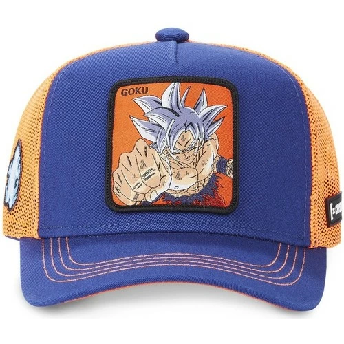 Capslab Casquette trucker garçon Dragon Ball Super Goku for Accessoires textile Couleur Bleu 2 Capslab Casquette trucker garçon Dragon Ball Super Goku for Accessoires textile Couleur Bleu – Image 2