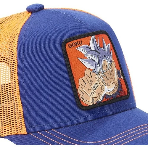 Capslab Casquette trucker garçon Dragon Ball Super Goku for Accessoires textile Couleur Bleu 3 Capslab Casquette trucker garçon Dragon Ball Super Goku for Accessoires textile Couleur Bleu – Image 3