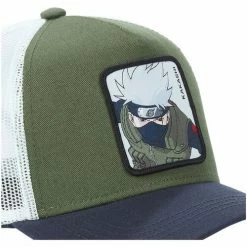 Capslab Casquette trucker Naruto Kakashi for Accessoires textile Couleur Vert -Capslab Soldes Magasin 20769496 500 C