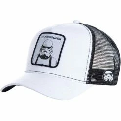 Capslab Soldes Magasin 13 Capslab Trucker Cap Star Wars for Accessoires textile Couleur Blanc