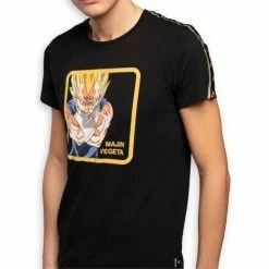 Capslab DRAGON BALL Z T-shirt Col rond Homme VGM2 for T-shirts & Polos Couleur Noir