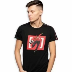 Capslab CAPTAIN TSUBASA T-shirt Col rond Homme GEN1 for T-shirts & Polos Couleur Noir