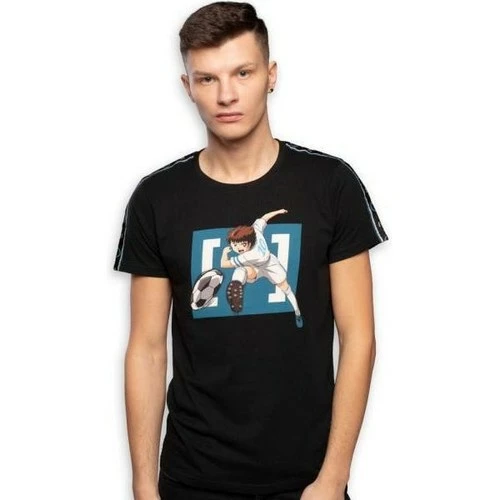 Capslab CAPTAIN TSUBASA T-shirt Col rond Homme TSU2 for T-shirts & Polos Couleur Noir 1 Capslab CAPTAIN TSUBASA T-shirt Col rond Homme TSU2 for T-shirts & Polos Couleur Noir