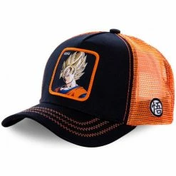 Capslab casquette trucker by freegun dragon ball for Accessoires textile Couleur Noir