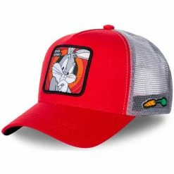 Capslab casquette trucker by freegun looney tunes for Accessoires textile Couleur Rouge