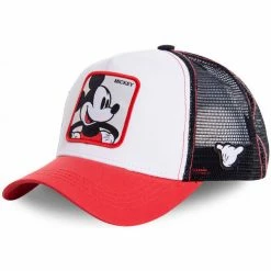 Capslab casquette junior trucker by freegun disney for Accessoires textile Couleur Blanc