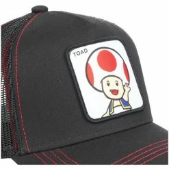Capslab casquette homme trucker super mario for Accessoires textile Couleur Noir 5 Capslab casquette homme trucker super mario for Accessoires textile Couleur Noir -Capslab Soldes Magasin 21978830 500 C