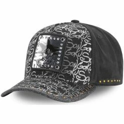 Capslab Casquette Dragon Ball Z Goku effet Peinture for Accessoires textile Couleur Gris