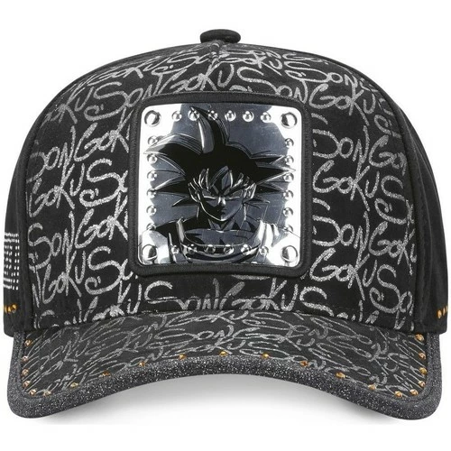 Capslab Casquette Dragon Ball Z Goku effet Peinture for Accessoires textile Couleur Gris 3 Capslab Casquette Dragon Ball Z Goku effet Peinture for Accessoires textile Couleur Gris – Image 3