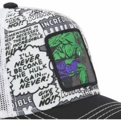 Capslab Casquette adulte Marvel Hulk for Accessoires textile Couleur Gris -Capslab Soldes Magasin 22397927 500 C