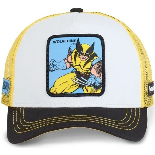 Capslab Casquette adulte Marvel Wolverine for Accessoires textile Couleur Jaune 2 Capslab Casquette adulte Marvel Wolverine for Accessoires textile Couleur Jaune – Image 2
