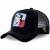 Capslab casquette trucker by freegun disney for Accessoires textile Couleur Noir