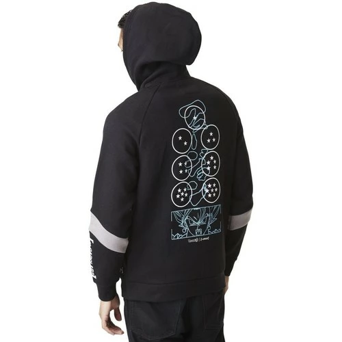 Capslab Sweat à capuche homme Dragon Ball Super Vegeta for Sweats & Polaires Couleur Noir 2 Capslab Sweat à capuche homme Dragon Ball Super Vegeta for Sweats & Polaires Couleur Noir – Image 2