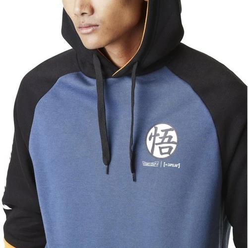 Capslab Sweat à capuche homme Dragon Ball Z Kame for Sweats & Polaires Couleur Bleu 3 Capslab Sweat à capuche homme Dragon Ball Z Kame for Sweats & Polaires Couleur Bleu – Image 3