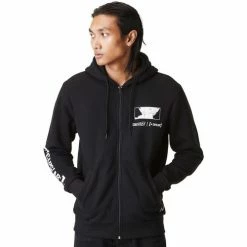 Capslab Sweat Ă capuche avec zip homme Dragon Ball Z Goku for Sweats & Polaires Couleur Noir