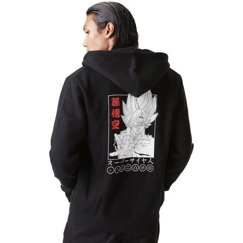 Capslab Sweat à capuche avec zip homme Dragon Ball Z Goku for Sweats & Polaires Couleur Noir 2 Capslab Sweat à capuche avec zip homme Dragon Ball Z Goku for Sweats & Polaires Couleur Noir – Image 2