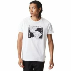 Capslab T-shirt homme col rond Dragon Ball Z Vegeta VS Goku for T-shirts & Polos Couleur Blanc