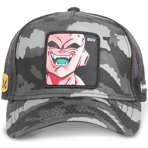Capslab Casquette adulte Dragon Ball Z Buu for Accessoires textile Couleur Gris 2 Capslab Casquette adulte Dragon Ball Z Buu for Accessoires textile Couleur Gris – Image 2