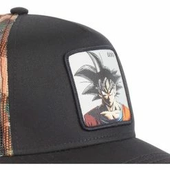 Capslab Casquette adulte Dragon Ball Z Goku for Accessoires textile Couleur Noir 5 Capslab Casquette adulte Dragon Ball Z Goku for Accessoires textile Couleur Noir -Capslab Soldes Magasin 22427921 500 C
