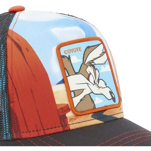 Capslab Casquette adulte Looney Tunes Coyote for Accessoires textile Couleur Noir 3 Capslab Casquette adulte Looney Tunes Coyote for Accessoires textile Couleur Noir – Image 3