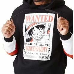 Capslab Sweat à capuche homme One Piece Monkey Luffy for Sweats & Polaires Couleur Noir -Capslab Soldes Magasin 22427930 500 C