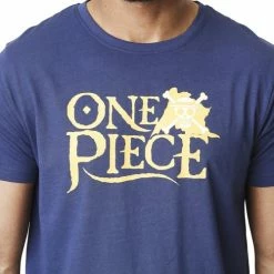 Capslab T-shirt homme col rond One Piece for T-shirts & Polos Couleur Bleu -Capslab Soldes Magasin 22427936 500 C