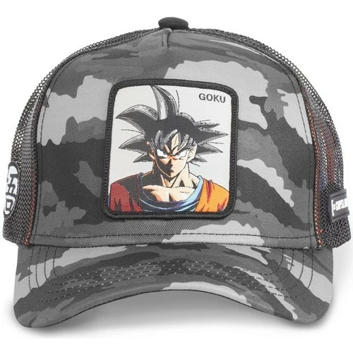 Capslab Casquette adulte Dragon Ball Z Goku for Accessoires textile Couleur Gris 2 Capslab Casquette adulte Dragon Ball Z Goku for Accessoires textile Couleur Gris – Image 2