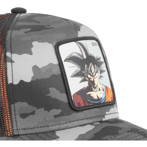 Capslab Casquette adulte Dragon Ball Z Goku for Accessoires textile Couleur Gris 3 Capslab Casquette adulte Dragon Ball Z Goku for Accessoires textile Couleur Gris – Image 3