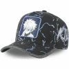 Capslab Casquette trucker Tag avec filet Hunter X Hunter Kirua Zoldik for Accessoires textile Couleur Noir