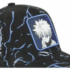 Capslab Casquette trucker Tag avec filet Hunter X Hunter Kirua Zoldik for Accessoires textile Couleur Noir -Capslab Soldes Magasin 22427962 500 C