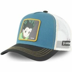 Capslab Casquette trucker avec filet Hunter X Hunter Gon Freecss for Accessoires textile Couleur Bleu