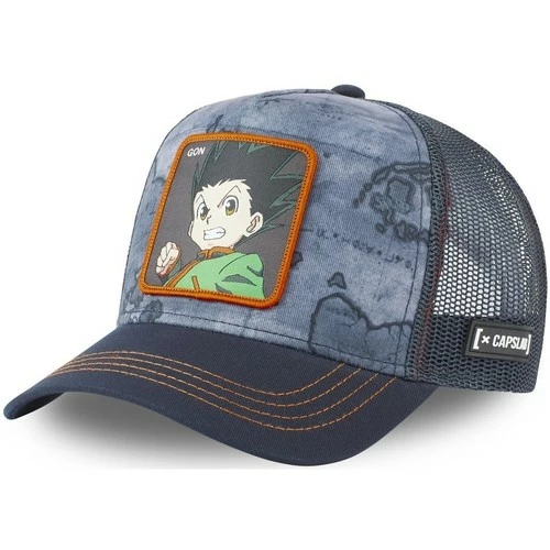 Capslab Casquette trucker avec filet Hunter X Hunter Gon Freecss for Accessoires textile Couleur Gris 1 Capslab Casquette trucker avec filet Hunter X Hunter Gon Freecss for Accessoires textile Couleur Gris