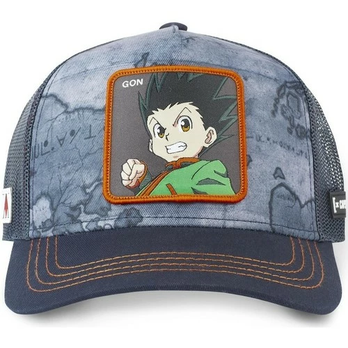 Capslab Casquette trucker avec filet Hunter X Hunter Gon Freecss for Accessoires textile Couleur Gris 2 Capslab Casquette trucker avec filet Hunter X Hunter Gon Freecss for Accessoires textile Couleur Gris – Image 2