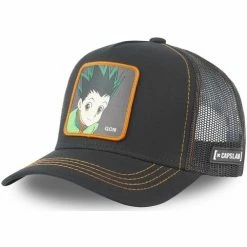Capslab Casquette trucker avec filet Hunter X Hunter Gon Freecss for Accessoires textile Couleur Noir