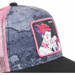 Capslab Casquette trucker avec filet Hunter X Hunter Hisoka for Accessoires textile Couleur Gris -Capslab Soldes Magasin 22427967 500 C