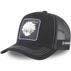 Capslab Casquette trucker avec filet Hunter X Hunter Kirua Zoldik for Accessoires textile Couleur Noir