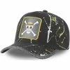 Capslab Casquette trucker Tag avec filet One Piece Skull for Accessoires textile Couleur Noir