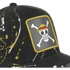 Capslab Casquette trucker Tag avec filet One Piece Skull for Accessoires textile Couleur Noir -Capslab Soldes Magasin 22427972 500 C