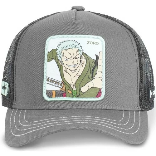 Capslab Casquette adulte One Piece Zoro for Accessoires textile Couleur Gris 2 Capslab Casquette adulte One Piece Zoro for Accessoires textile Couleur Gris – Image 2