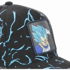 Capslab Casquette adulte Street Dragon Ball Super Vegeta for Accessoires textile Couleur Noir 5 Capslab Casquette adulte Street Dragon Ball Super Vegeta for Accessoires textile Couleur Noir -Capslab Soldes Magasin 22472281 500 C