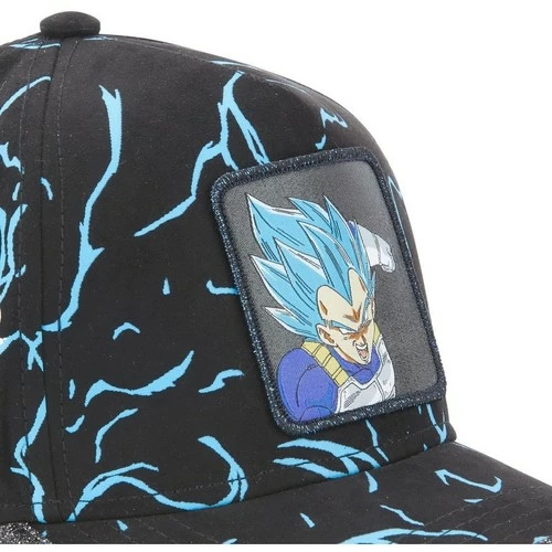 Capslab Casquette adulte Street Dragon Ball Super Vegeta for Accessoires textile Couleur Noir 3 Capslab Casquette adulte Street Dragon Ball Super Vegeta for Accessoires textile Couleur Noir – Image 3