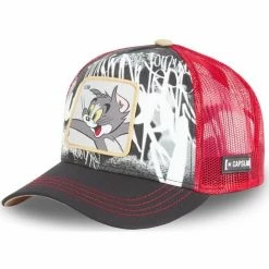 Capslab Casquette adulte Tom and Jerry Tom for Accessoires textile Couleur Noir